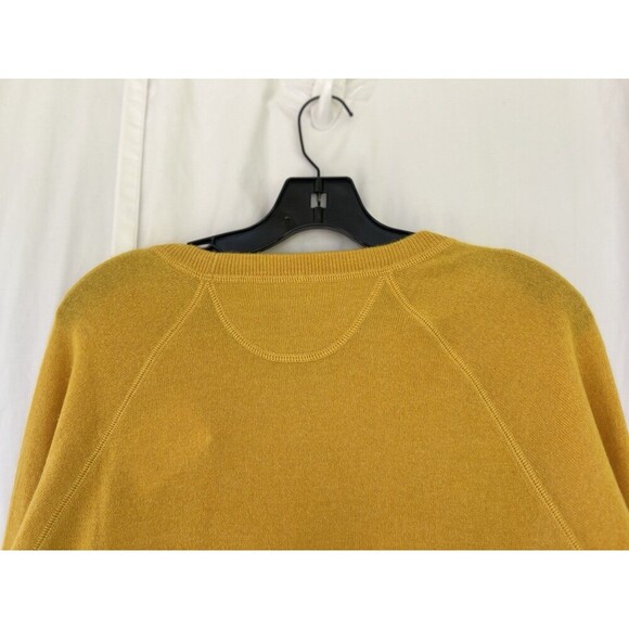 Brunello Cucinelli Men’s Cashmere Sweater Yellow Size IT 50 US 38 - Picture 6 of 16